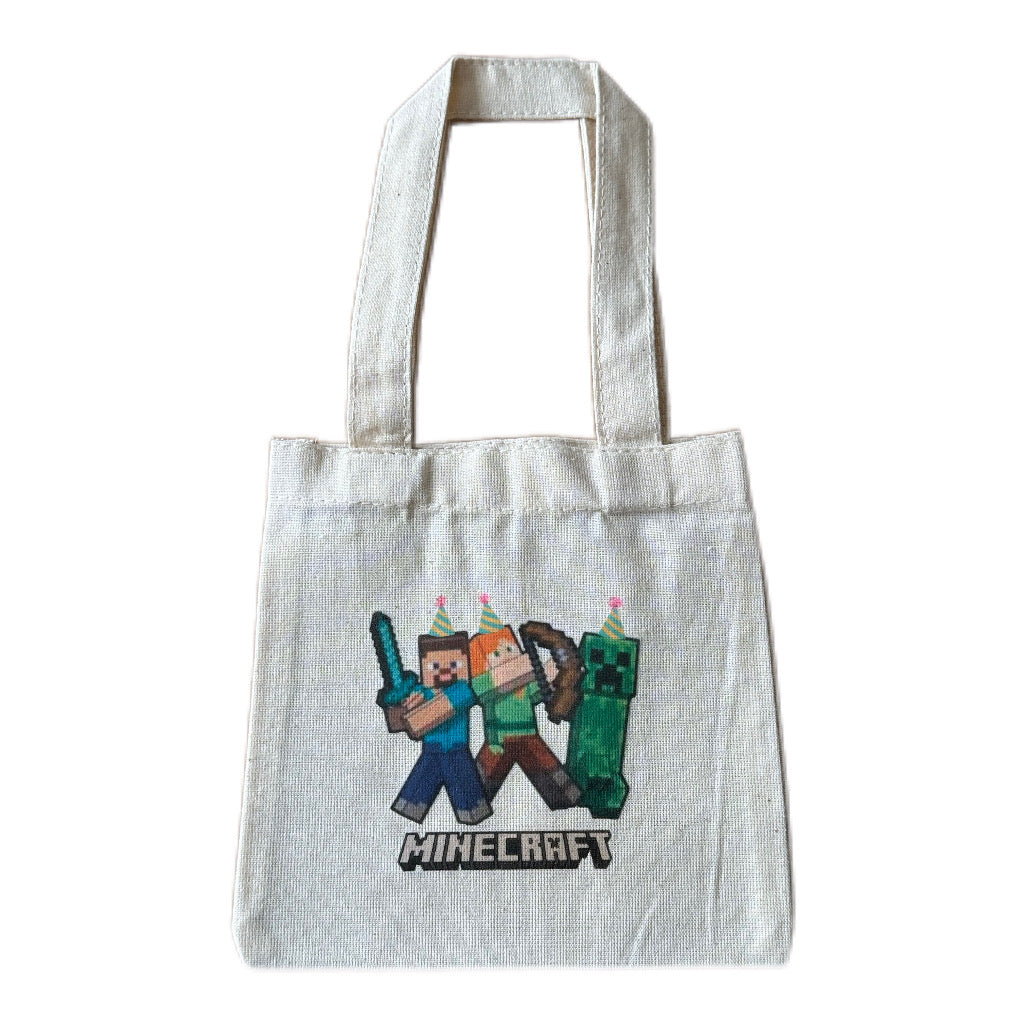 Mini Minecraft Tote Bags
