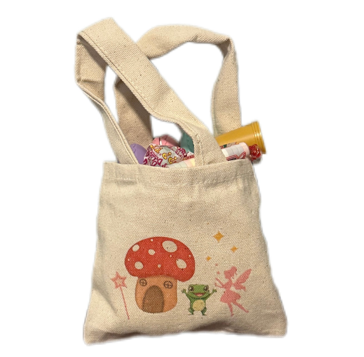 Mini Fairy-Themed Tote Bags