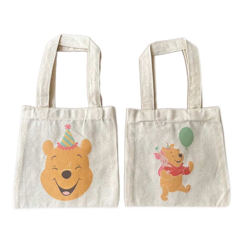 Mini Winnie the Pooh Tote Bags