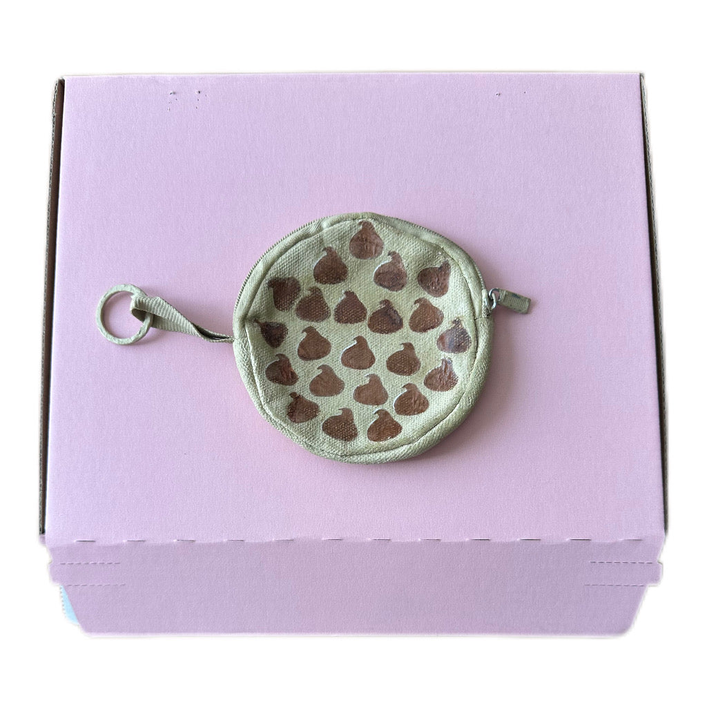 Chocolate Chip Cookie Keychain Pouch