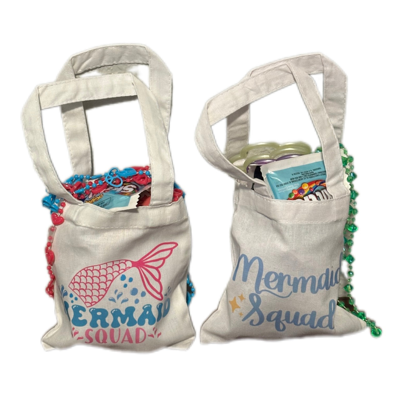Mini Mermaid Party Favor Bags