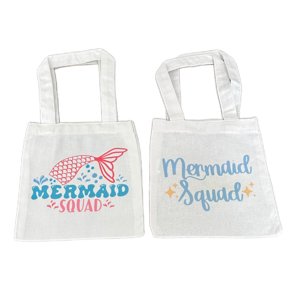 Mini Mermaid Party Favor Bags