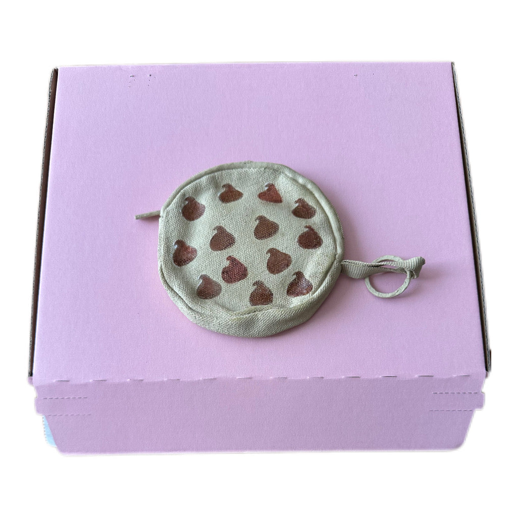 Chocolate Chip Cookie Keychain Pouch