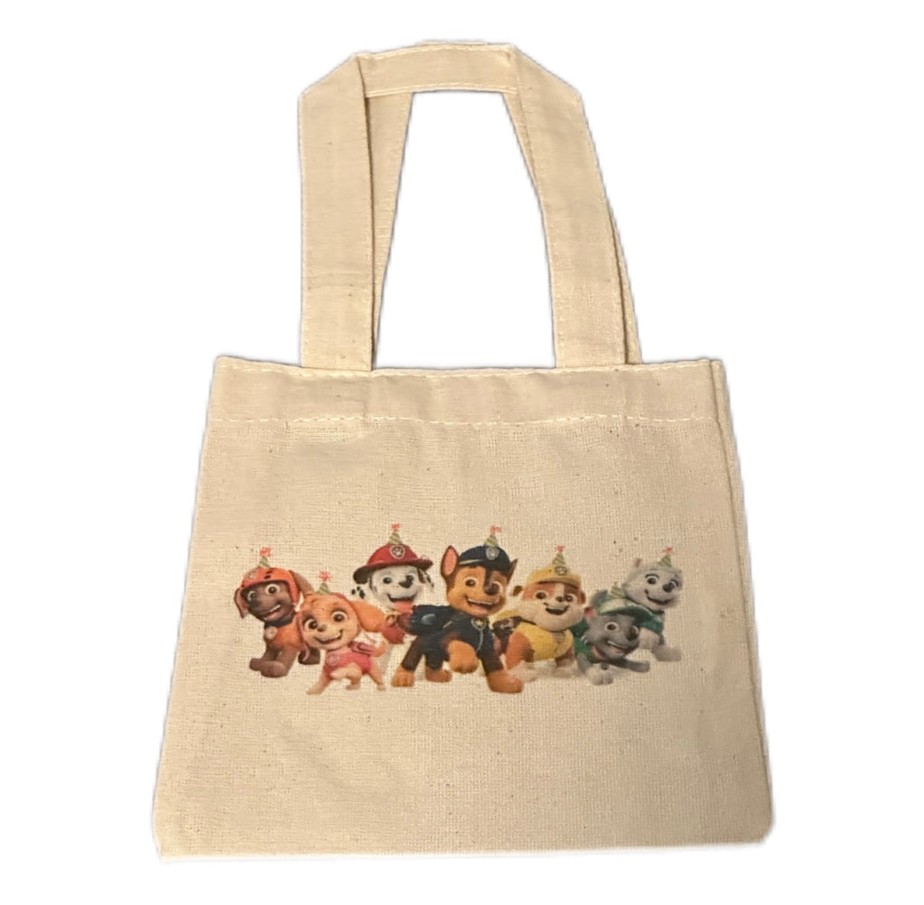 Paw Patrol Party Favor Bags