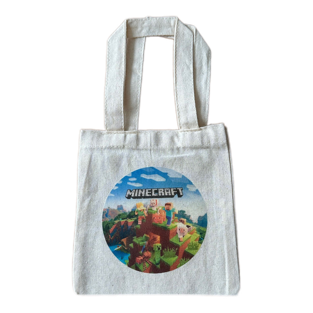 Mini Minecraft Tote Bags