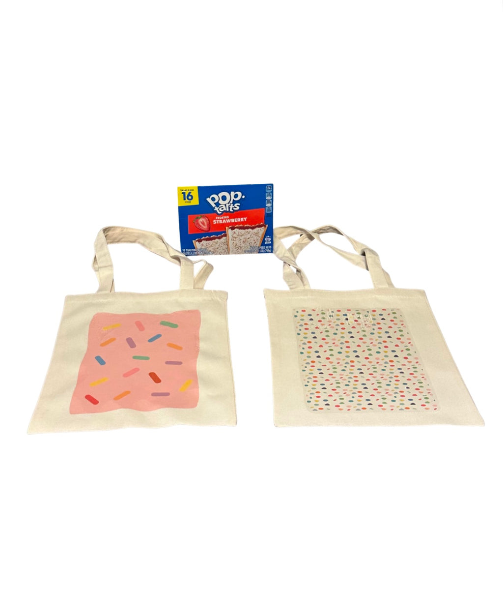 Pop-Tart Tote Bags