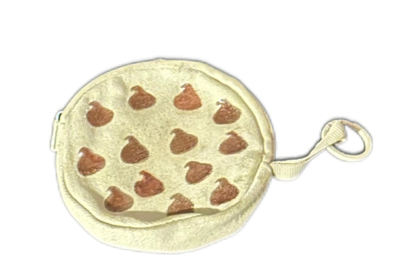 Chocolate Chip Cookie Keychain Pouch