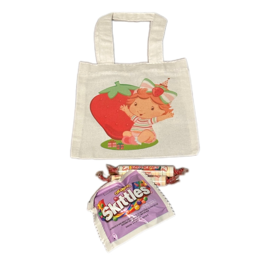 Baby Strawberry Shortcake Mini Tote Bags