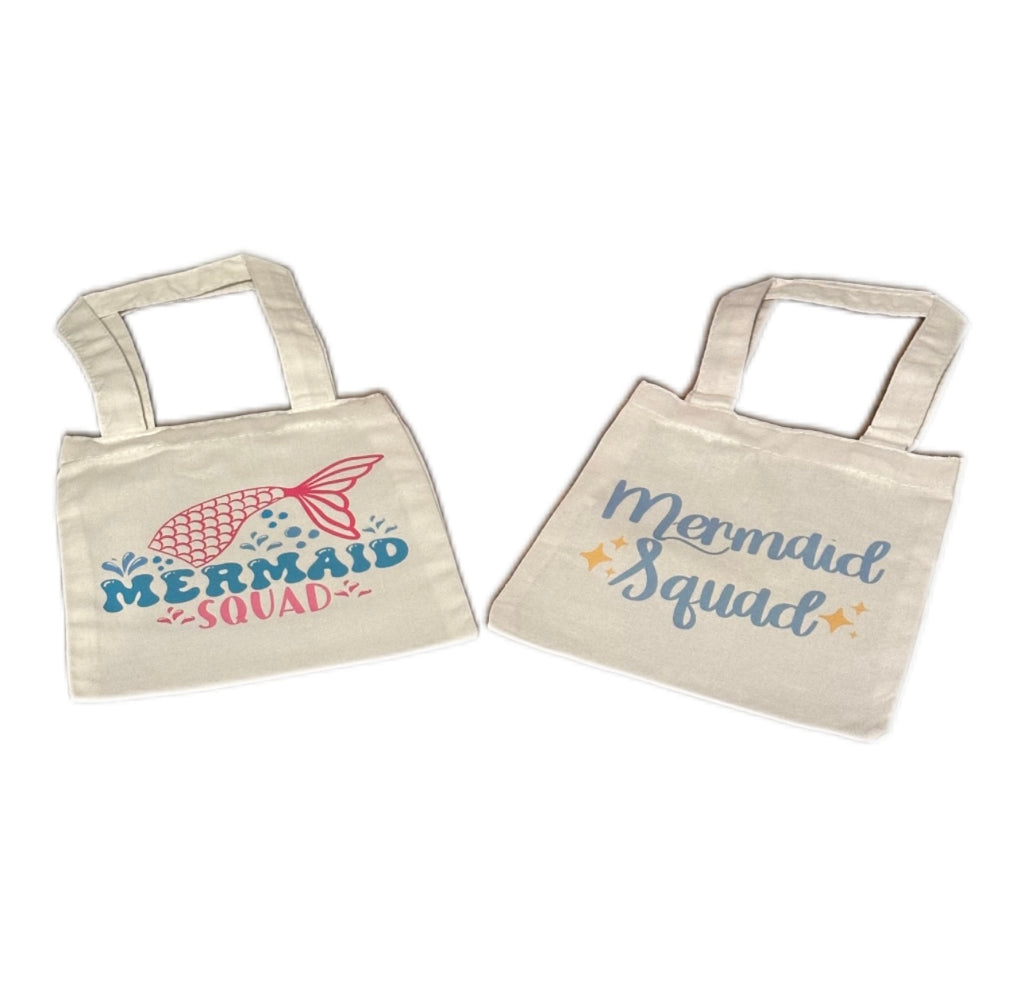Mini Mermaid Party Favor Bags